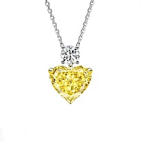 Украшение GIA  Подвеска с бриллиантом 1,20 ct. Y To Z/VS1   