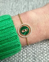 Украшение Messika  Браслет Lucky Move Pm Malachite  11651-YG 