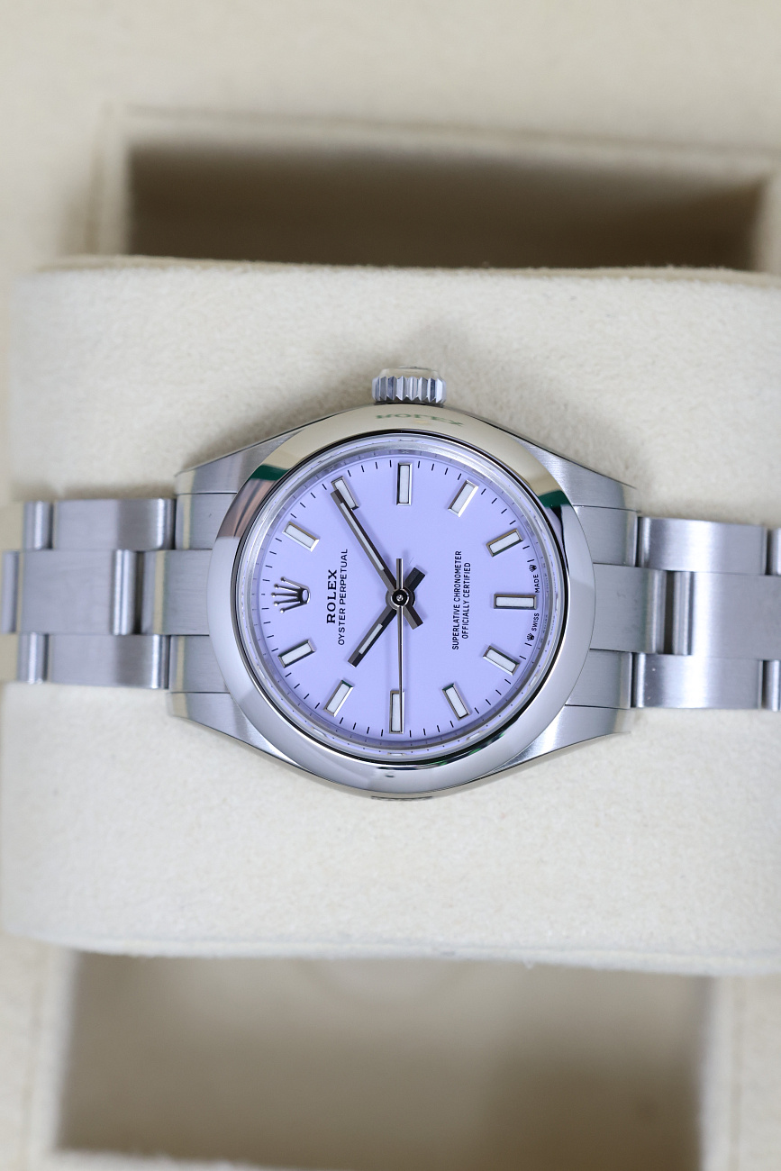 Часы Rolex  Oyster 28mm Lavender Dial  276200-0008