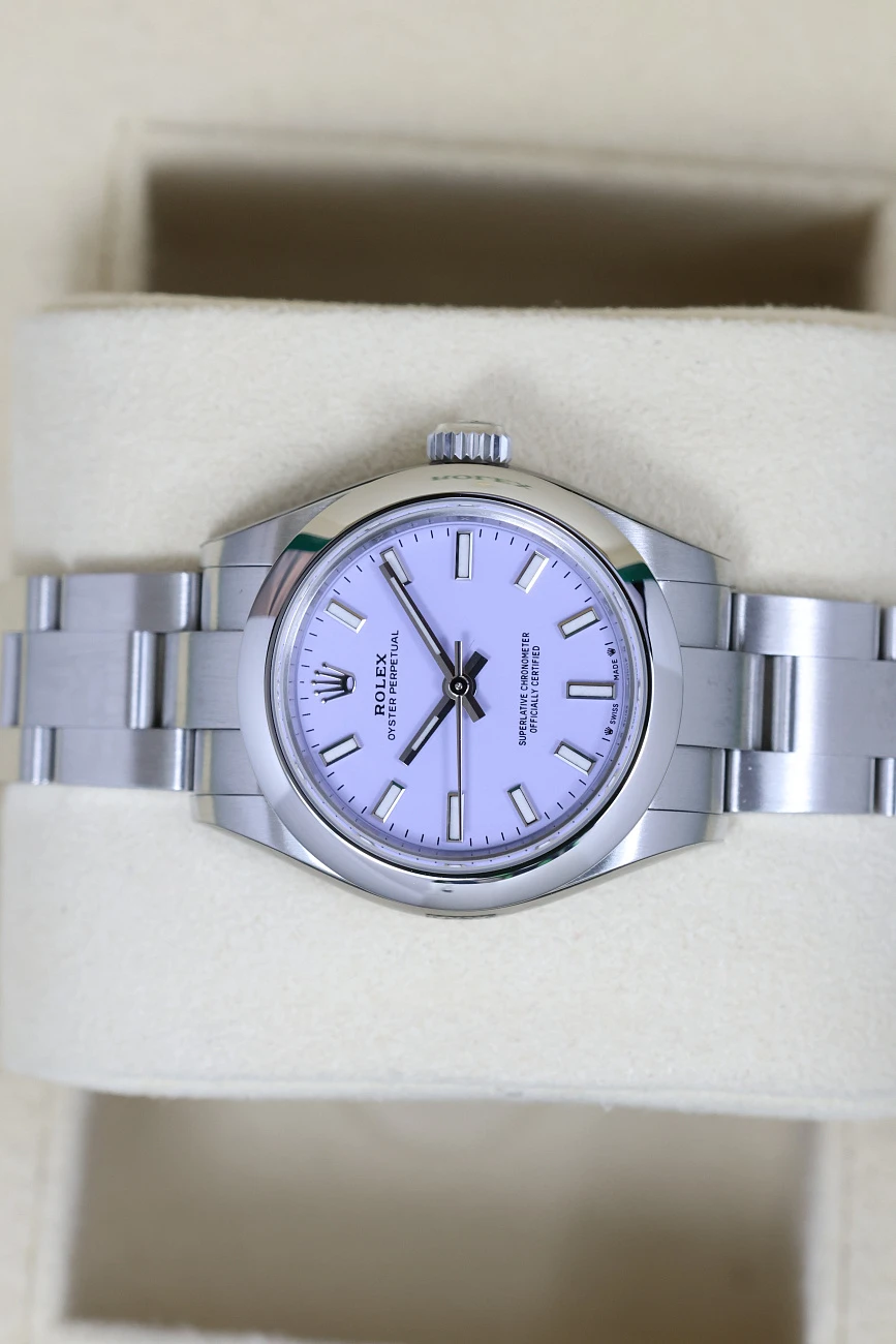 Часы Rolex  Oyster 28mm Lavender Dial  276200-0008