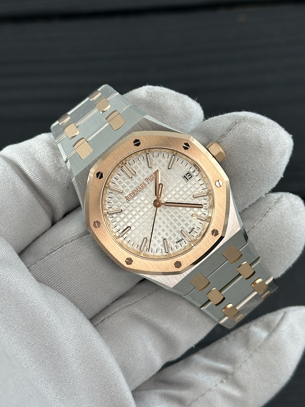 Часы Audemars Piguet  Royal Oak 34Mm Steel And Yellow Gold  77350SR.OO.1261SR.01