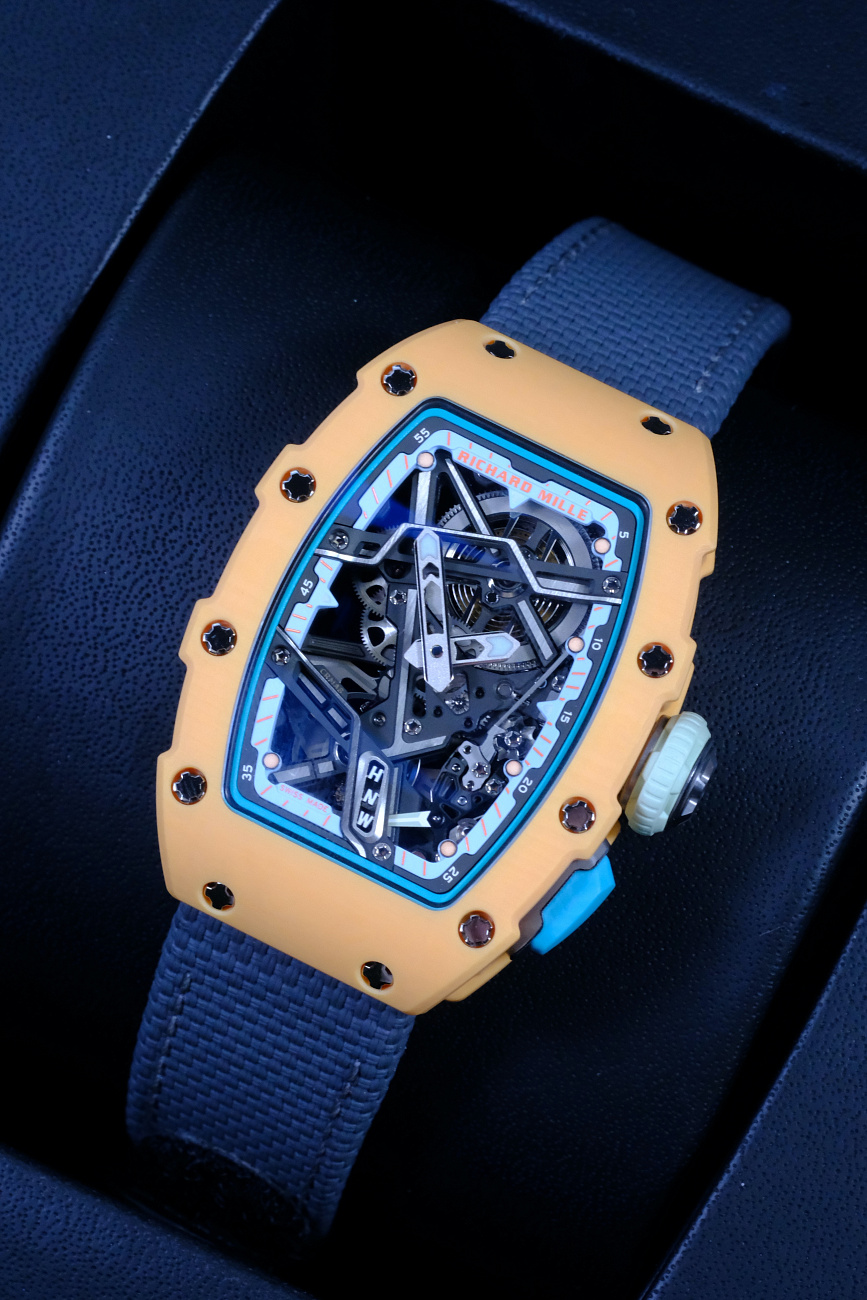 Часы Richard Mille  Rm07-04 Orange Skeleton  RM07-04